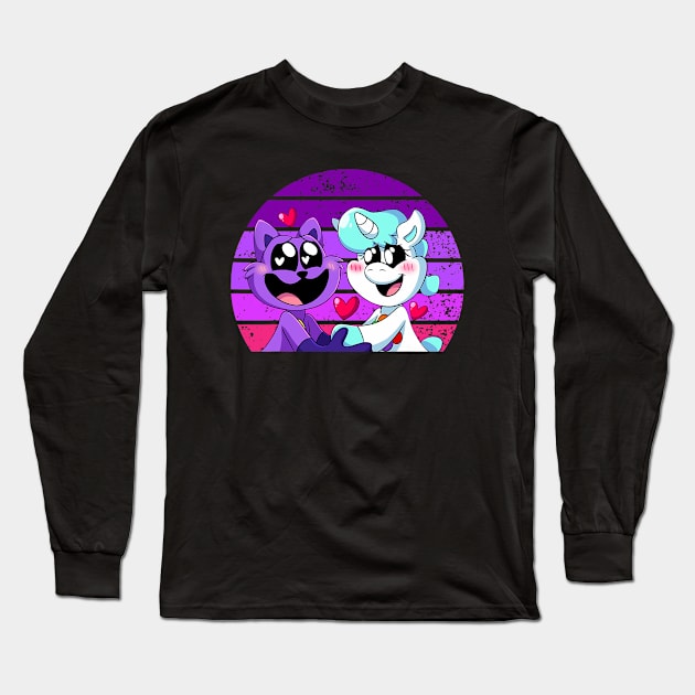 Heart And Friendzone Long Sleeve T-Shirt by David Brown